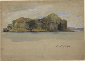 Ön Staffa av Edwin Austin Abbey