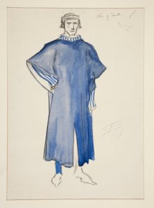 John of Gaunt, kostymskiss för Henry Irving av Edwin Austin Abbey