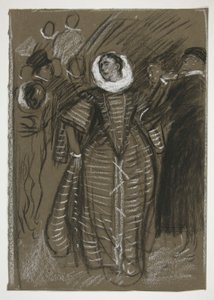 Katharina, akt I, Scen I, Tämja snäckan av Edwin Austin Abbey