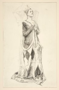 Lady Anne Nevill, från kung Richard III av Edwin Austin Abbey
