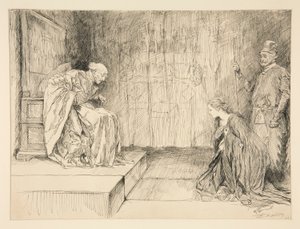 Lafeu: av Edwin Austin Abbey