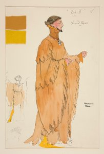 Lord Ross, kostymskiss för Henry Irving av Edwin Austin Abbey