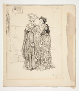 Mistress Ford: av Edwin Austin Abbey