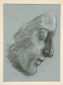 Profil av en ung kvinna av Edwin Austin Abbey