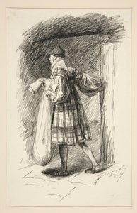 Provost med Ragozine av Edwin Austin Abbey