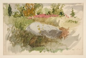 Stenar och buskar av Edwin Austin Abbey