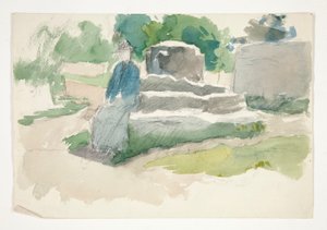 Skiss för av Edwin Austin Abbey