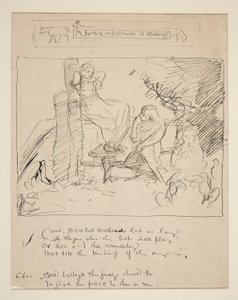 Skiss för en vers: av Edwin Austin Abbey