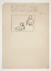 Studera för Herrick av Edwin Austin Abbey