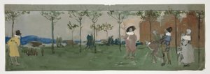Studera inför av Edwin Austin Abbey