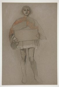 Studera inför av Edwin Austin Abbey