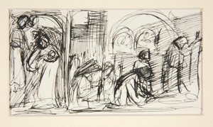 Studera inför av Edwin Austin Abbey