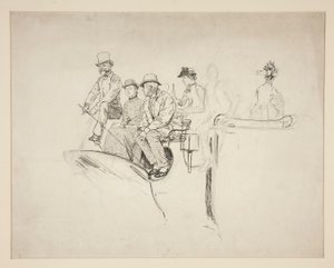 Studera inför av Edwin Austin Abbey