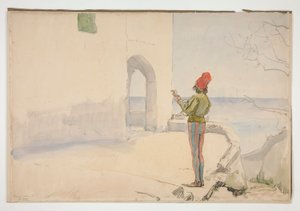 Studera inför av Edwin Austin Abbey
