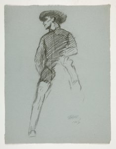 Studera inför av Edwin Austin Abbey