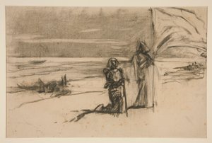 Studera inför av Edwin Austin Abbey