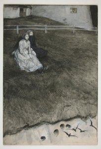 Studera inför av Edwin Austin Abbey