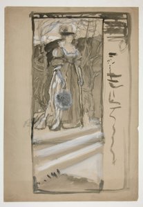 Studera inför av Edwin Austin Abbey