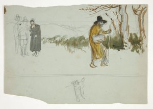 Studera inför av Edwin Austin Abbey