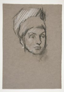 Studie för vetenskap: skiss för väggmålning för delstatsbyggnaden i Harrisburg, Pennsylvania, 1902-1911 (slutförd av John Singer Sargent) av Edwin Austin Abbey