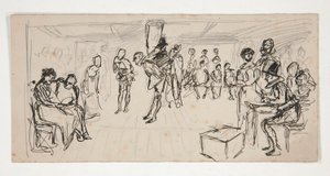Studera för a av Edwin Austin Abbey