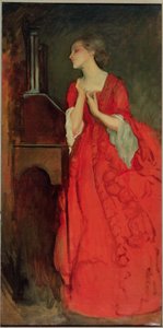 Lady Anne av Edwin Austin Abbey