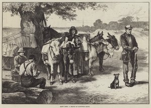 Quiet Times, en sketch på Hampstead Heath av Edwin Buckman