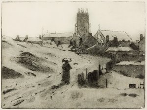 Black Country Church (etsning)