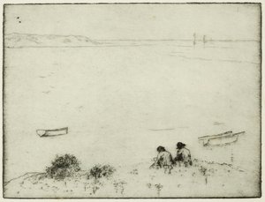 Skiss vid havet (etsning)
