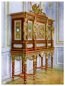Juvelskåp av Marie Antoinette, Versailles, Frankrike, 1911-1912.