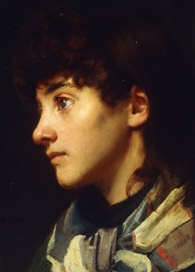 The Newlyn Girl, ca 1895 av Edwin Harris