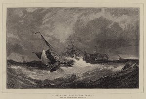 En sydostlig storm i kanalen av Edwin Hayes
