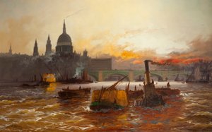 The Pool of London, 1940-45 av Edwin Henry Eugene Fletcher
