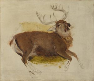 Döende Stag, ca. 1830. av Edwin Landseer