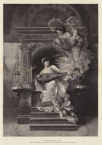 Inspiration av Edwin Howland Blashfield