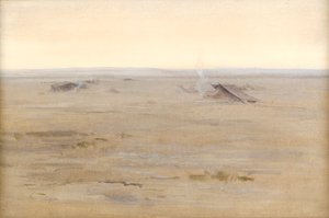 Läger i öknen, 1914 av Edwin John Alexander