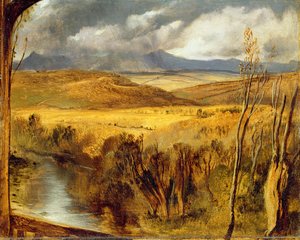 Ett höglandslandskap, ca 1825-35 av Edwin Landseer
