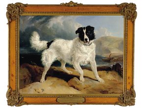 Neptunus, William Ellis Goslings egendom, Esq., 1824 av Edwin Landseer