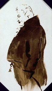 Sydney Smith (1771-1845) c.1821 (penna och wc på papper) av Edwin Landseer