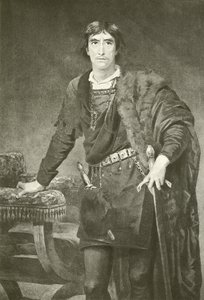 Henry Irving som Hamlet (gravyr)