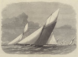 Cutter Match från Royal London Yacht Club av Edwin Weedon