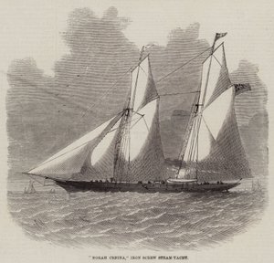 Norah Creina, Iron Screw Steam-Yacht av Edwin Weedon
