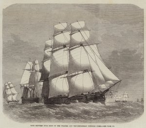 Race mellan Four Ships of the Channel och Medelhavets kombinerade flotta