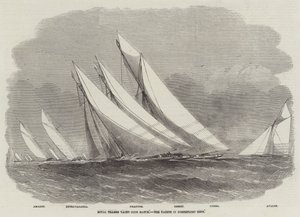 Royal Thames Yacht Club Match, yachter i Northfleet Hope