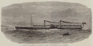 Den nya Saloon-Steamer Iona, som tillhör Messers David Hutcheson and Company i Glasgow. av Edwin Weedon