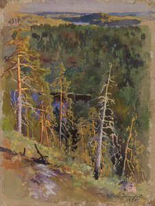 Skogslandskap av Eero Järnefelt