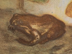 Groda med kabbleka av Eero Järnefelt