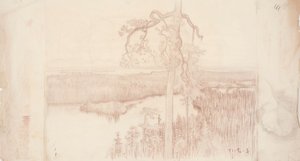 Sjölandskap av Eero Järnefelt