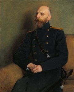 Porträtt av överste R. Schulman av Eero Järnefelt
