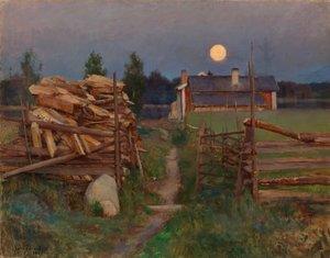 Sommarnattens måne av Eero Järnefelt